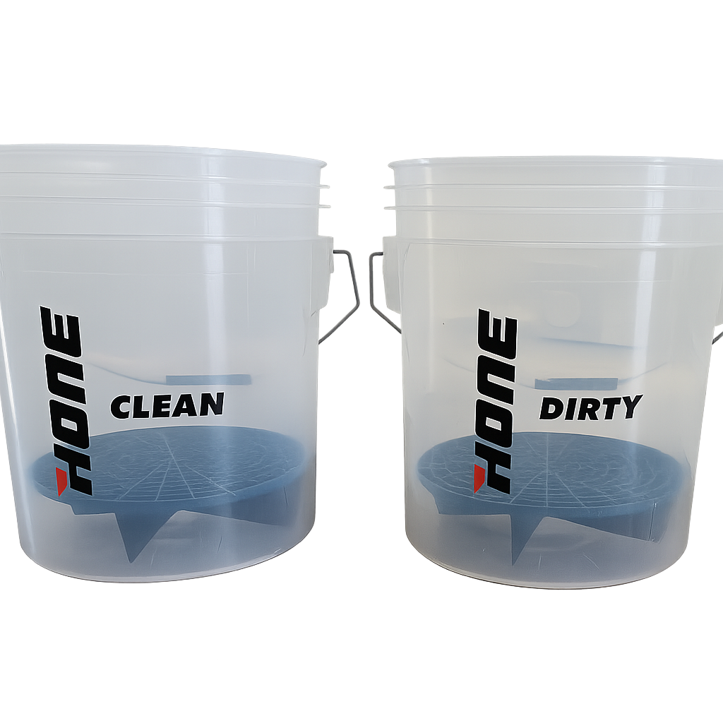 Bucket Set With Grit Guards - 16L