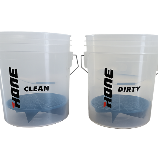 Bucket Set With Grit Guards - 16L